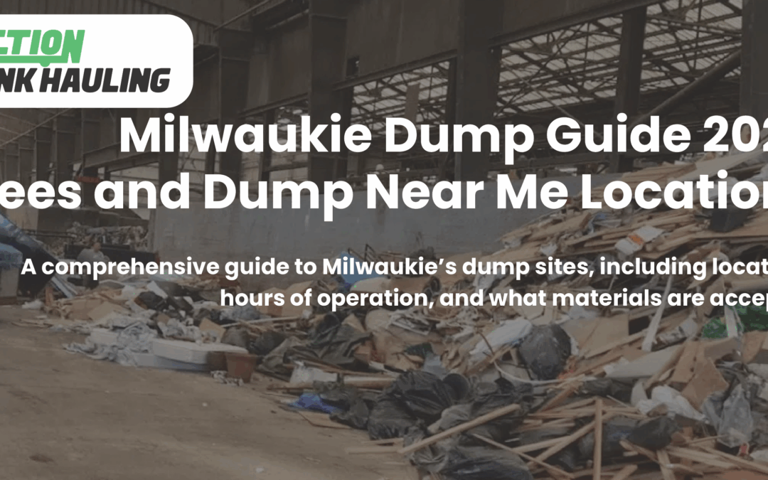 Milwaukie Dump Guide 2026 – Fees and Dump Near Me Locations