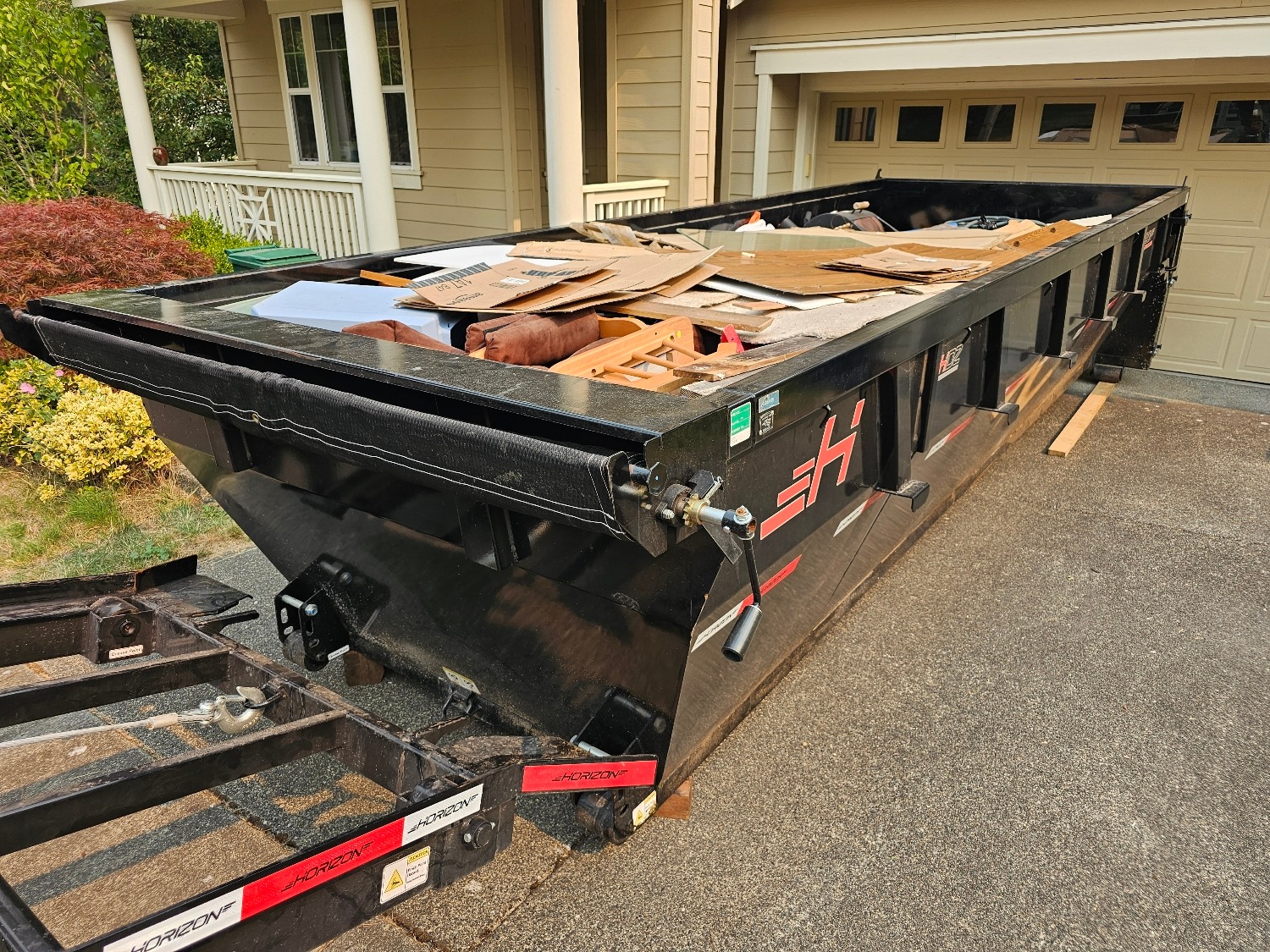 Junk Removal Comapany Dumpster in Camas