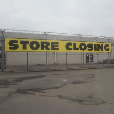 Store Closing junk removal